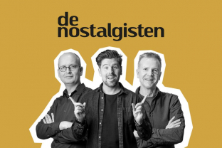 logo van de podcast De nostalgisten