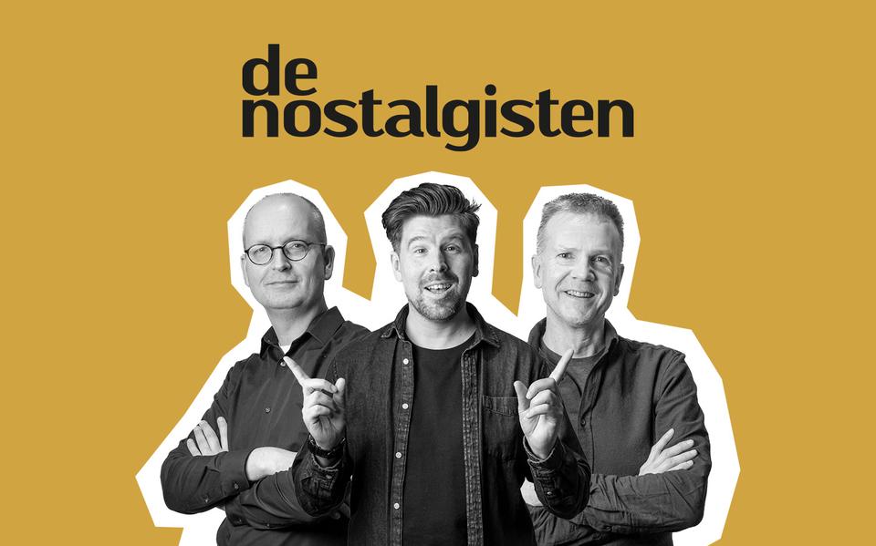logo van de podcast De nostalgisten