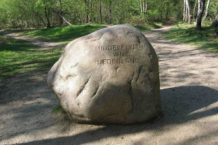 Middelpunt van Nederland in Lunteren