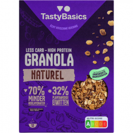 Verpakking granola van Tasty Basics